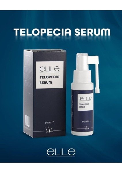 Elile Telopecia Erkek Tipi Saç Dökülmesi Için Serum 60ML