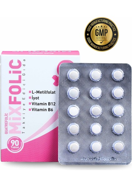 Mıxfolıc 90 Takviye Edici Gıda fiyatları