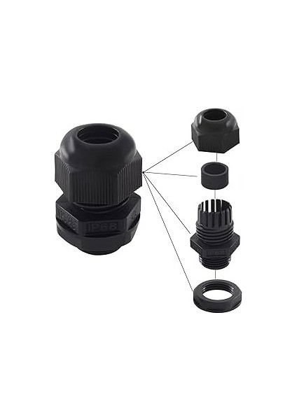 PG 7 Kablo Rakoru 25 adet