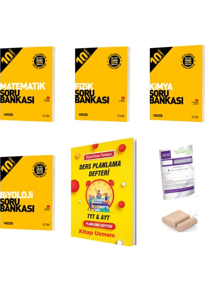 10.sınıf Sayısal Soru Bankası Seti 2025-2026+PLAN Defteri+Deneme+Telefon Tutucu