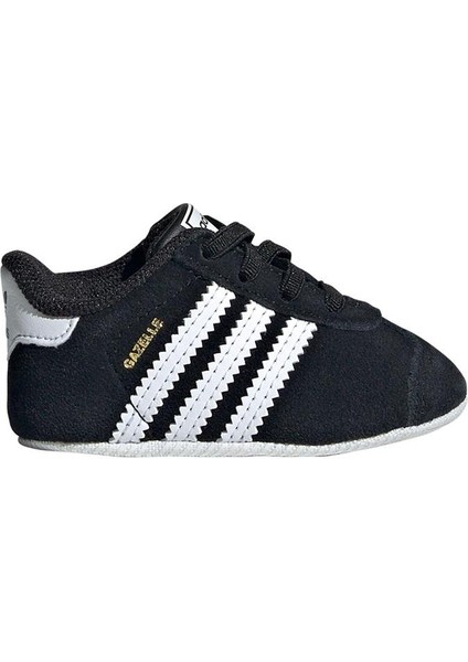 Siyah Bebek Sneaker Gazelle Crıb JI2046