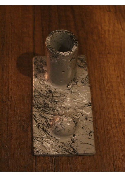 Hazneli Taş Tasarım Çubuk Tütsülük Gri fırsatları