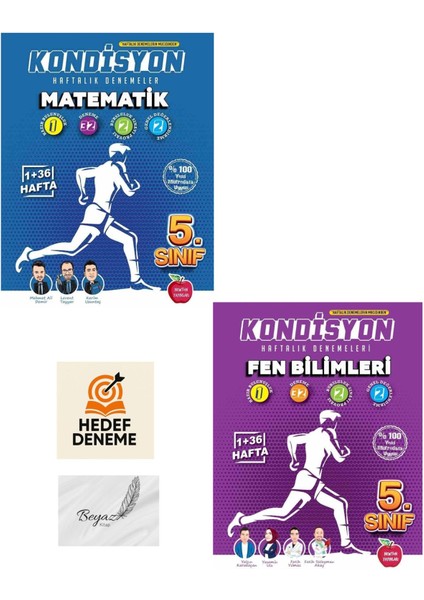Newton 5.sınıf Kondisyon Matematik Fen Bilimleri Deneme Hedef Deneme