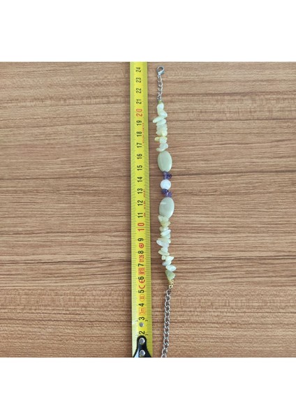 Doğal Enerji Kombini – Yeşim, Ametist ve Kuvars Bileklik - 2197 fiyatları