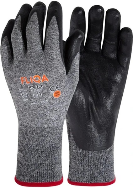 KN-120 Köpük Nitril Mekanik Iş Eldiveni