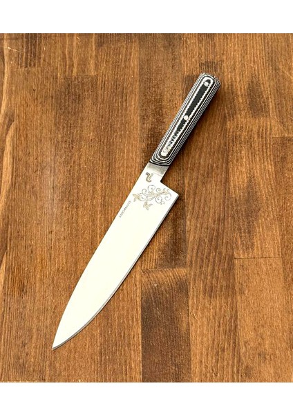 Şef Bıçağı Profesyonel El Yapımı Özel Üretim Bıçak HGNS038