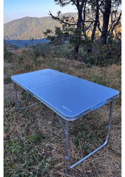 153CAMP0311 Rox Camping Katlanır Açık Gri Kamp Masası 120 cm – Kademeli Ayaklı, Dayanıklı ve Portatif fiyatları