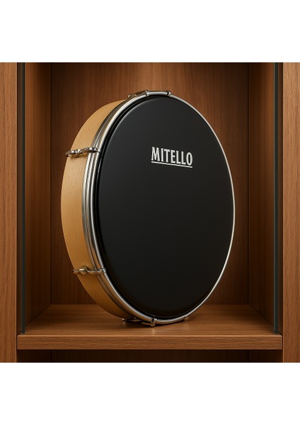 Mitello Bendir 46CM Kılıflı Dıştan Akortlu Ayarlanabilir Profesyonel