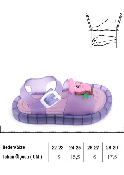 Yazlık Kız Çocuk Suni Deri Işıklı Rahat Taban Bilekten Ayarlanabilir Günlük Sandalet fiyatları