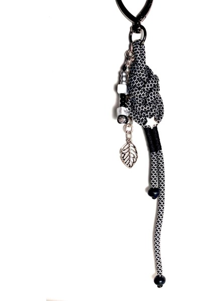 Paracord Örme Kadın Charm – Altın ve Gümüş Kaplama Detaylı, Çanta ve Anahtarlık Aksesuarı fiyatları