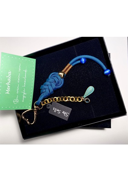 Paracord Örme Kadın Charm – Altın ve Gümüş Kaplama Detaylı, Çanta ve Anahtarlık Aksesuarı modelleri