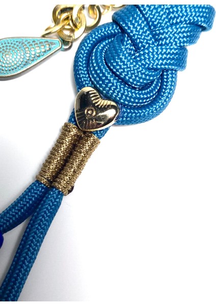 Paracord Örme Kadın Charm – Altın ve Gümüş Kaplama Detaylı, Çanta ve Anahtarlık Aksesuarı fırsatları