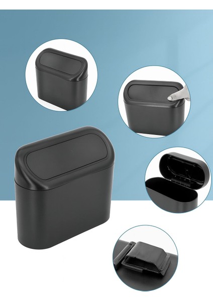 Araç Içi Mini Çöp Kutusu – Kapaklı, Pratik ve Taşınabilir