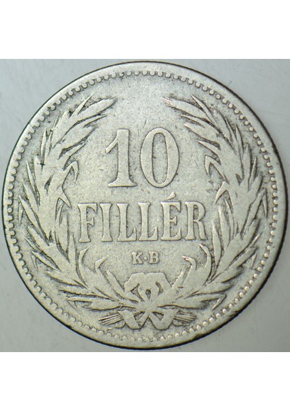Macaristan 10 Filler 1893. fiyatları