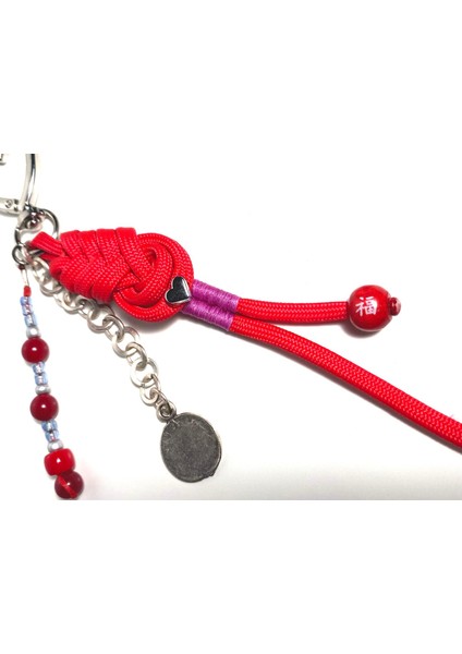 Paracord Örme Kadın Charm – Altın ve Gümüş Kaplama Detaylı, Çanta ve Anahtarlık Aksesuarı indirimleri