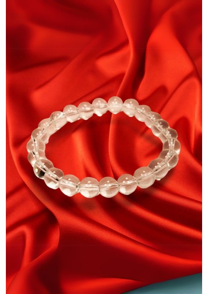 Kuvars Doğal Taş Bileklik Kutulu fırsatları