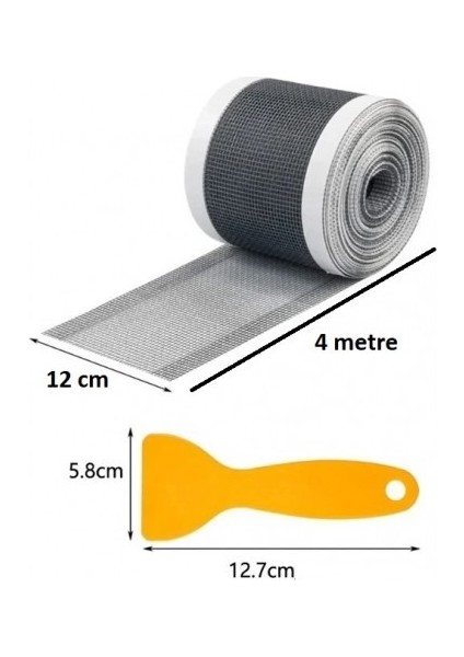 Çok Amaçlı Gider Süzgeci ve Sineklik Tamir Kiti 10 cm x 4 Metre Yapışkanlı Sineklik Teli Metal Gider Filtresi fiyatları