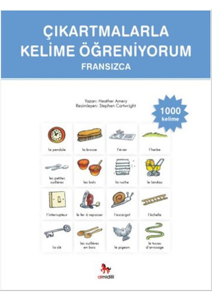 Çıkartmalarla Kelime Öğreniyorum - Fransızca