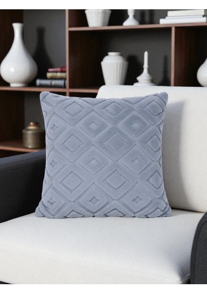 Bohem Tasarım Punch Nakışlı Kırlent Kılıfı | Tufting Kırlent Kılıfı | Panç Nakış 43x43 cm fırsatları