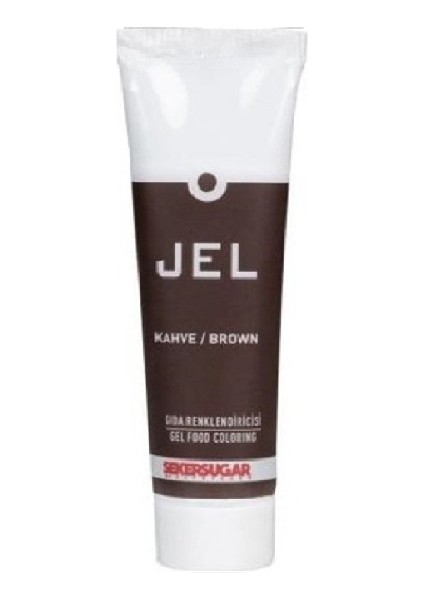Jel Boya Şeker & Sugar 100 gr Kahve