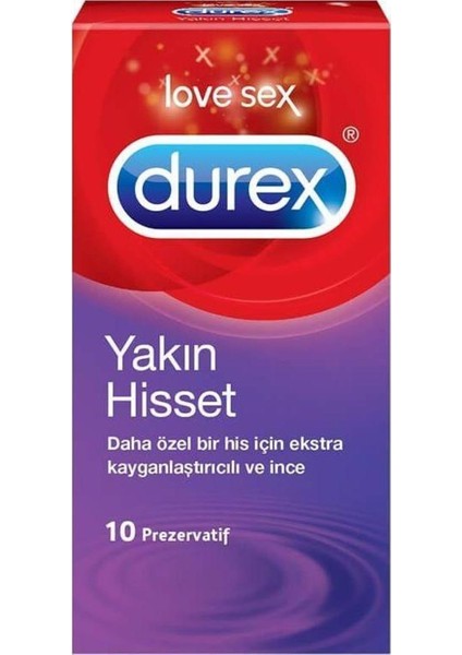 Yakın Hisset Prezervatif 10'lu