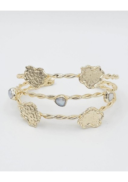 Inci Taş Bileklik 3 Sıralı modelleri