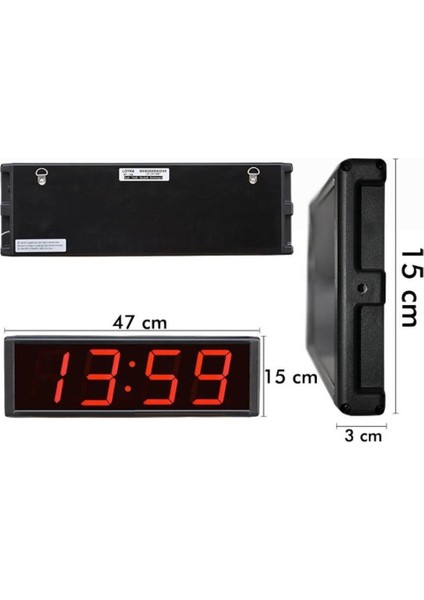 STN-104 Işıklı Termometre Saat (Sıcaklık+Nem+Saat) fiyatları