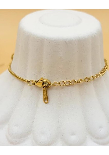 Gold Kum Tanesi Çelik Bileklik indirimleri