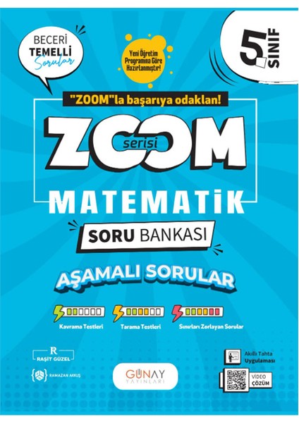 5. Sınıf Zoom Serisi Matematik Din Kültürü ve Ahlak Bilgisi Soru Bankası Seti 2026 Güncel Basım fiyatları