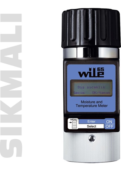 65 Tahıl Rutubet ve Sıcaklık Ölçer