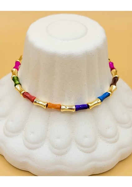 Renk Armonisi Akrilik Boncuk Bileklik fiyatları