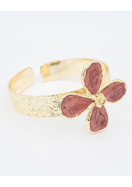 Dört Yaprak Çiçek Bileklik Kiremit modelleri