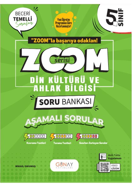 5. Sınıf Zoom Serisi Matematik Fen Bilimleri Sosyal Bilgiler Paragraf Din Kültürü ve Ahlak Bilgisi Soru Bankası Seti 2026 Güncel Basım