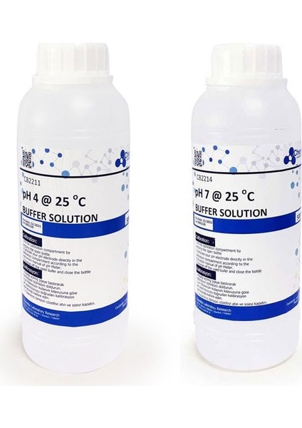 2'li Set Tampon Solüsyon Çözelti (Ph 4 ve Ph 7)