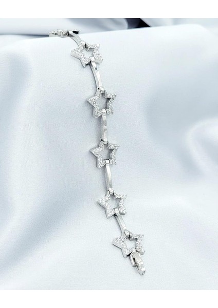 Yıldız Ayarlanabilir Zirkon Bileklik modelleri