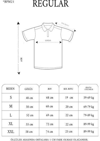 Yakası Düğmeli Yakalı Pike Baskılı T-Shirt - Beyaz modelleri
