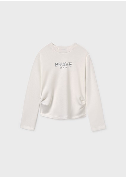 Krem Kız Çocuk Sweatshirt 7423 fırsatları