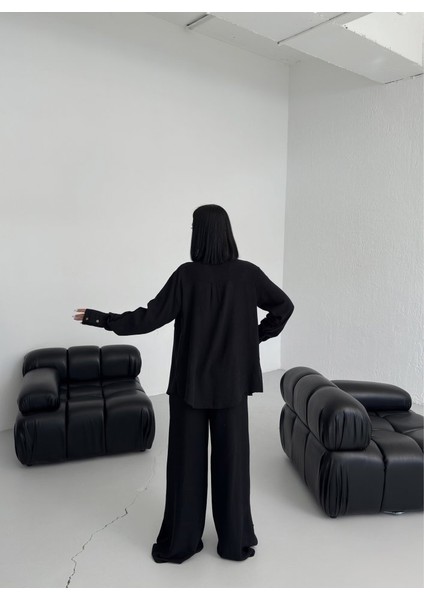 Düğmeli̇ Cepli̇ Keten İki̇li̇ Takim fiyatları