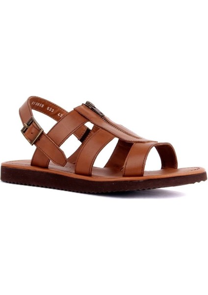 Taba Deri Erkek Sandalet fiyatları