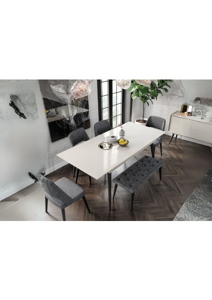 Cotta Beige Yemek Odası Takımı fırsatları