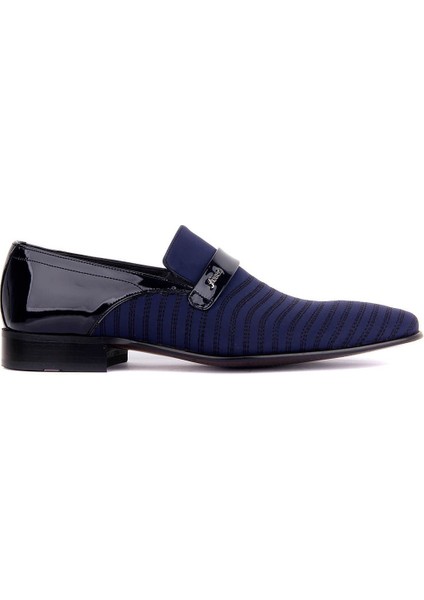 Fosco Lacivert Rugan Erkek Klasik Ayakkabı