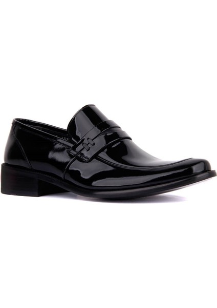 Fosco Siyah Rugan Neolit Erkek Klasik Ayakkabı fiyatları