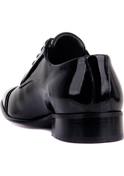 Fosco Siyah Rugan Neolit Erkek Klasik Ayakkabı fırsatları