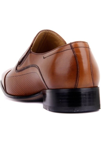 Fosco Taba Deri Bağcıksız Erkek Klasik Ayakkabı fırsatları