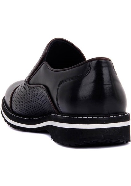 Fosco Siyah Deri Erkek Günlük Ayakkabı fırsatları