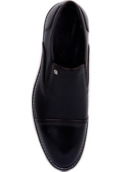 Fosco Siyah Deri Erkek Günlük Ayakkabı indirimleri