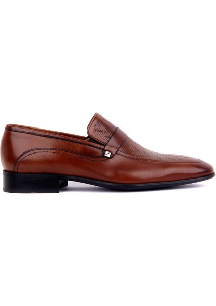 Fosco Taba Deri Erkek Klasik Ayakkabı