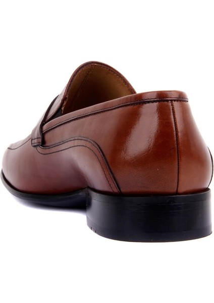 Fosco Taba Deri Erkek Klasik Ayakkabı fırsatları