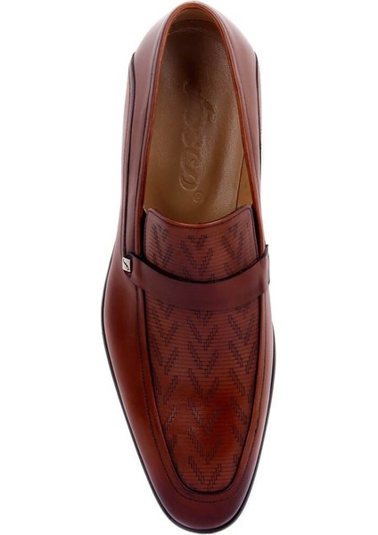 Fosco Taba Deri Erkek Klasik Ayakkabı indirimleri