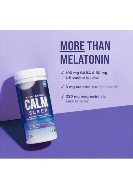 Calm Magnesium Citrate, Aid Drink Mix, Gaba, Aid, Vegan, Gluten Free Non-Gmo 453GR.068 modelleri